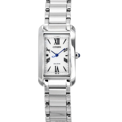 Citizen L Stainless Steel Silver Dial Eco-Drive EW5620-55A Women's Watch