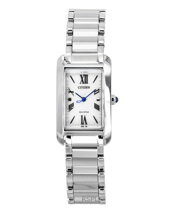 Citizen L Stainless Steel Silver Dial Eco-Drive EW5620-55A Women's Watch