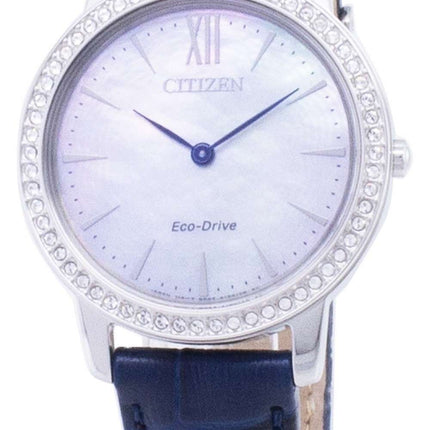 Citizen Eco-Drive EX1480-15D Diamond Accents Analog Women's Watch