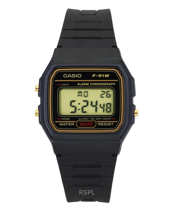 Casio Alarm Chronograph Digital F-91WG-9S F91WG-9S Men's Watch