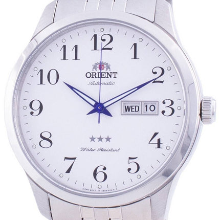 Orient Tri Star White Dial Automatic FAB0B002W9 Men's Watch