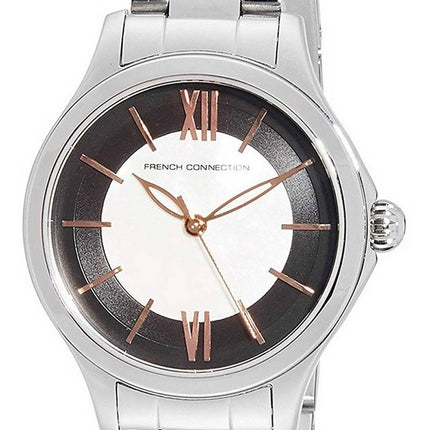 FCUK Silver Dial Stainless Steel Quartz FCS1009SM Womens Watch