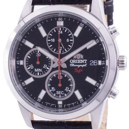 Orient Sporty Chronograph Black Dial Quartz FKU00004B0 Men's Watch