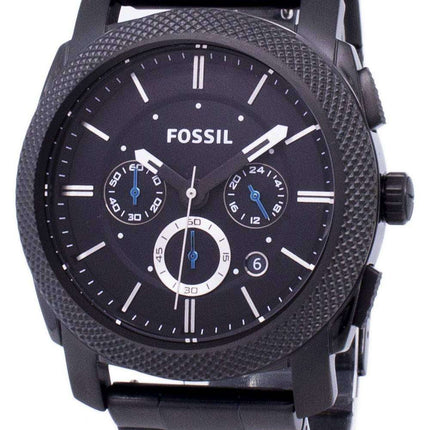 Fossil Machine Chronograph Black IP Stainless Steel FS4552 Men's Watch