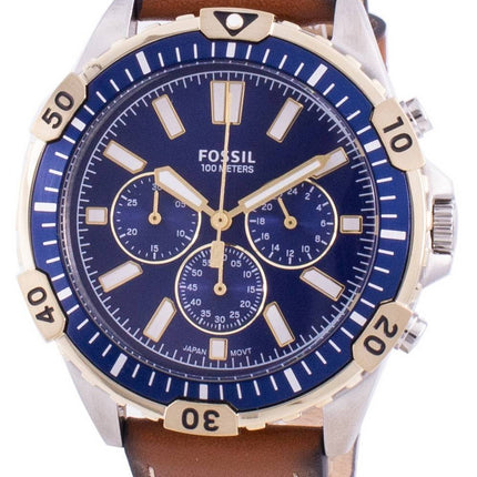 Fossil Garrett FS5625 Quartz Chronograph Men's Watch