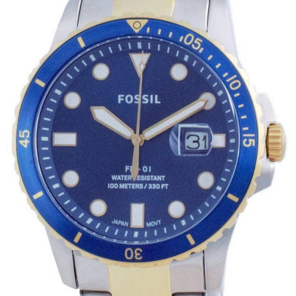 Fossil FB-01 Stainless Steel Quartz FS5742 100M Men's Watch