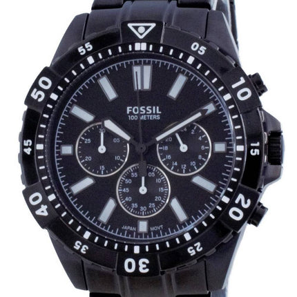Fossil Garrett Stainless Steel Chronograph Quartz FS5773 100M Mens Watch