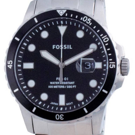 Fossil FB-01 Stainless Steel Quartz FS5805SET 100M Men's Watch
