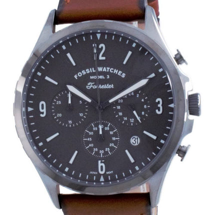 Fossil Forrester Chronograph Leather Quartz FS5815 Men's Watch