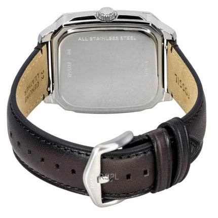 Fossil Crosby Leather Strap Green Dial Quartz FS6150 Men's Watch