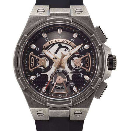 Aries Gold Inspire Lightning Quartz G 7003 AS-BKRG Men's Watch