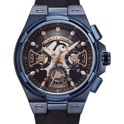 Aries Gold Inspire Lightning Quartz G 7003 BU-BKRG Men's Watch