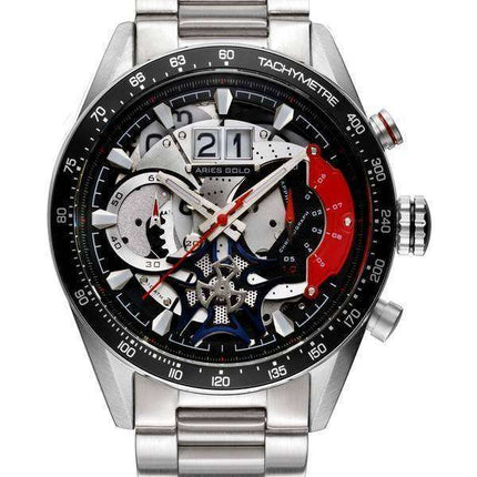 Aries Gold Inspire Jolter Quartz G 7008 S-BK Men's Watch