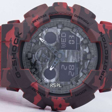Casio G-Shock Camouflage Series Analog-Digital GA-100CM-4A GA100CM-4A Men's Watch