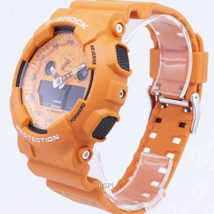 Casio G-Shock GA-100RS-4A GA100RS-4A Chronograph Quartz 200M Men's Watch
