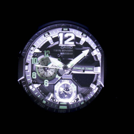 Casio G-Shock GRAVITYMASTER Twin Sensor World Time GA-1100-1A3 GA1100-1A3 Men's Watch