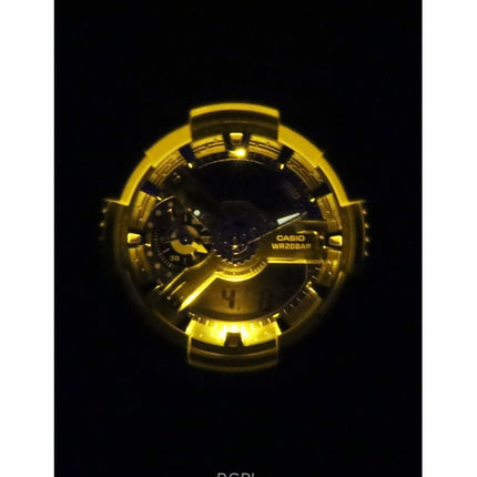 Casio G-Shock Analog Digital Bio-Based Resin Blue Dial Quartz GA-110AS-5A 200M Men's Watch