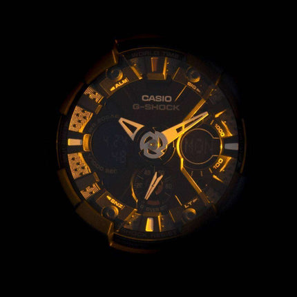 Casio G-Shock GA-120-1A GA120-1A Black Analog Digital Men's Watch