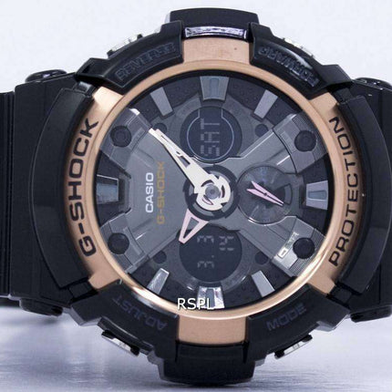 Casio G-Shock Rose Gold Accented GA-200RG-1A GA200RG-1A Men's Watch