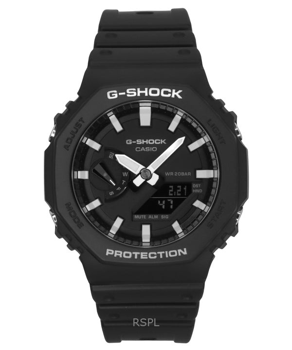 Casio G-Shock Carbon Core Guard Analog Digital Quartz Diver's GA-2100-1A GA2100-1 200M Men's Watch