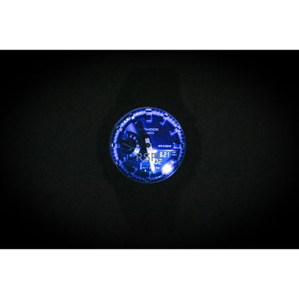 Casio G-Shock Analog Digital Resin Strap Blue Dial Quartz GA-2100FLS-8A2 200M Men's Watch