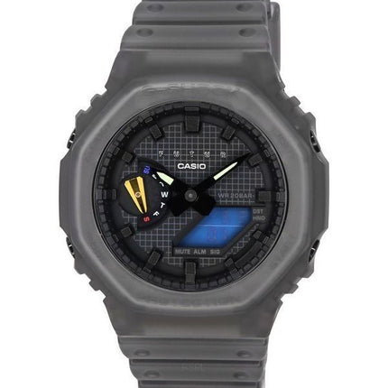 Casio G-Shock FUTUR Collaboration Analog Digital Skeleton Grey Quartz GA-2100FT-8AZ 200M Mens Watch
