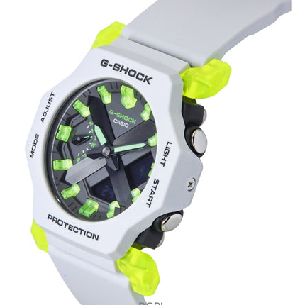 Casio G-Shock Analog Digital Resin Strap Grey Dial Quartz GA-2300MW-8A 200M Men's Watch