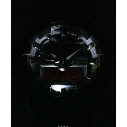 Casio G-Shock Analog Digital Resin Strap Black Dial Quartz GA-700BBR-1A 200M Men's Watch