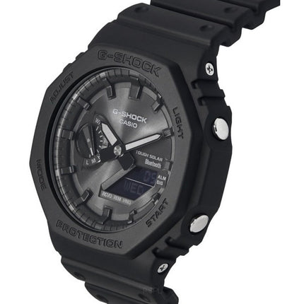Casio G-Shock Analog Digital Mobile Link Black Resin Strap Tough Solar Power GA-B2100-1A 200M Mens Watch