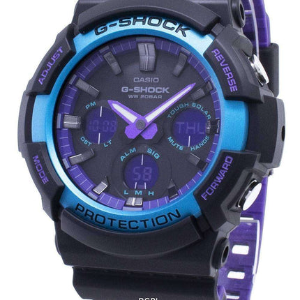 Casio G-Shock GAS-100BL-1A GAS100BL-1A Shock Resistant 200M Men's Watch