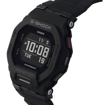 Casio G-Shock G-Squad Digital Smartphone Link Black Resin Strap Quartz GBD-200-1 200M Mens Watch