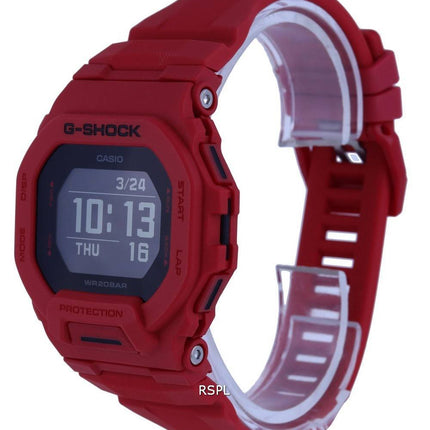Casio G-Shock Resin Digital Black Dial GBD-200RD-4 GBD200RD-4 200M Mens Watch