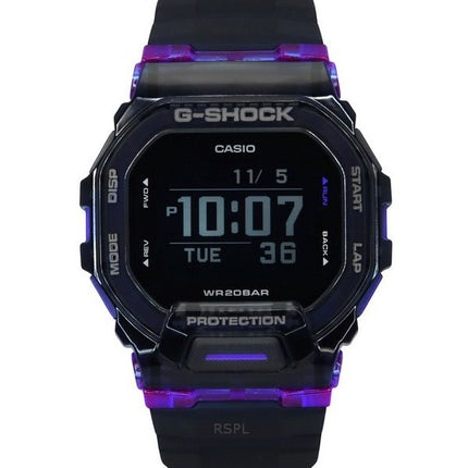 Casio G-Shock G-Squad Digital Smartphone Link Resin Strap Quartz GBD-200SM-1A6 200M Mens Watch