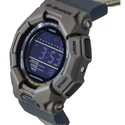 Casio G-Shock Digital Cloth Strap Quartz GD-010CE-5 200M Men's Watch