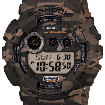 Casio G-Shock Digital Camouflage Series GD-120CM-5 GD120CM-5 Men's Watch