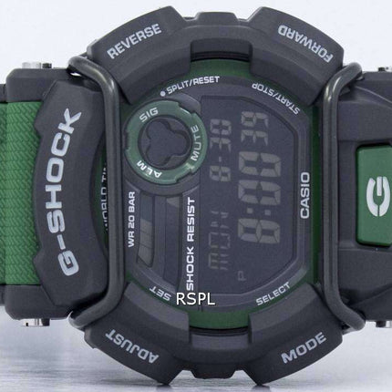 Casio G-Shock Flash Alert Super Illuminator 200M GD-400-3 GD400-3 Men's Watch