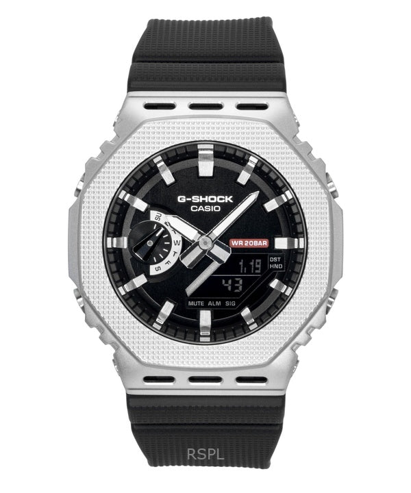 Casio G-Shock G-Steel Analog Digital Bio-Based Resin Strap Black Dial Quartz GM-2100M-1A 200M Men's Watch
