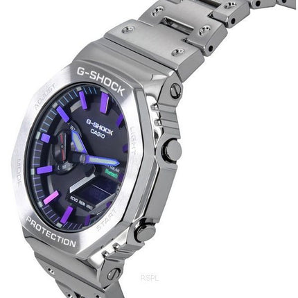 Casio G-Shock Full Metal 40th Anniversary Analog Digital Smartphone Link Bluetooth Solar GM-B2100PC-1A 200M Men's Watch