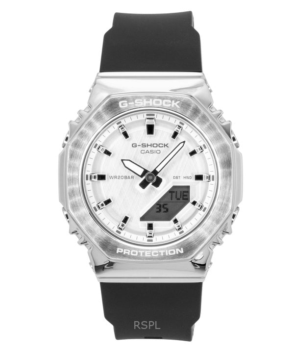 Casio G-Shock Analog Digital Bio-Based Resin Silver Dial Quartz GM-S2110-1A7 200M Women's Watch