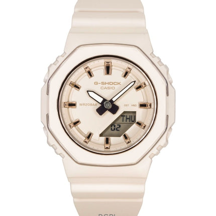 Casio G-Shock Analog Digital Bio-Based Resin Strap Beige Dial Quartz GMA-P2110-4A 200M Women's Watch