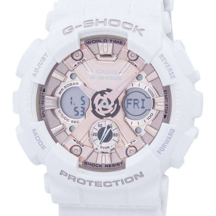Casio G-Shock Shock Resistant World Time Analog Digital GMA-S120MF-7A2 GMAS120MF-7A2 Women's Watch
