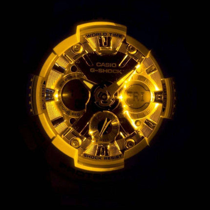 Casio G-Shock Shock Resistant World Time Analog Digital GMA-S120MF-7A2 GMAS120MF-7A2 Women's Watch