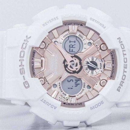 Casio G-Shock Shock Resistant World Time Analog Digital GMA-S120MF-7A2 GMAS120MF-7A2 Women's Watch