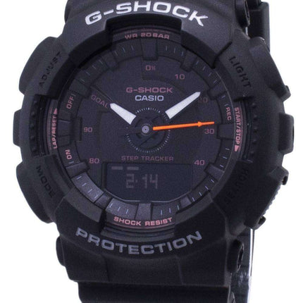 Casio G-Shock S Series GMA-S130VC-1A GMAS130VC-1A Step Tracker Analog Digital 200M Women's Watch