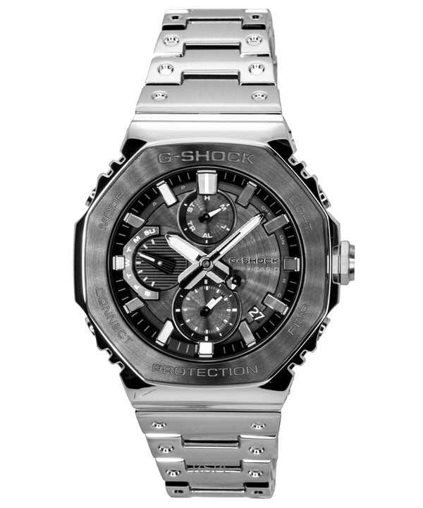 Casio G-Shock Analog Full Metal Smartphone Link Black Dial Solar GMC-B2100BT-1A 200M Men's Watch