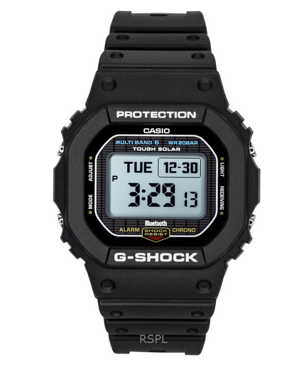 Casio G-Shock Digital Smartphone Link Bio-Based Resin Solar GW-BX5600-1 200M Unisex Watch