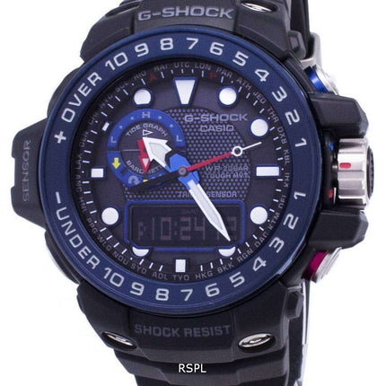 Casio GULFMASTER G-Shock Atomic Analog-Digital 200M GWN-1000B-1B GWN1000B-1B Men's Watch