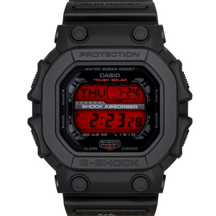 Casio G-Shock Digital Resin Strap Solar GX-56BBR-1 200M Men's Watch