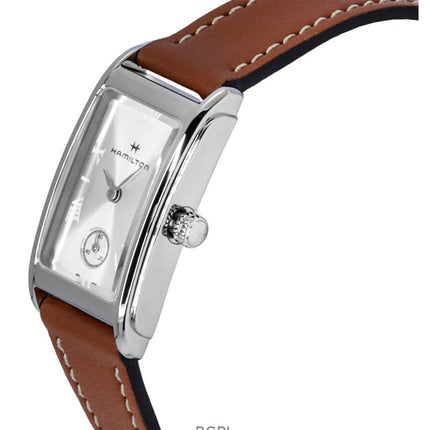 Hamilton American Classic Ardmore Leather Strap Silver Dial Quartz H11221550 Unisex Watch
