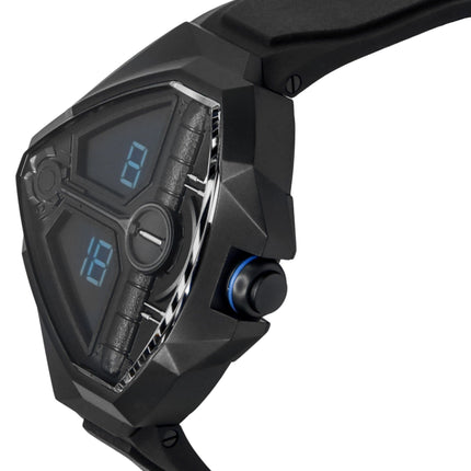 Hamilton Ventura Edge Dune Limited Edition Rubber Strap Black Dial Quartz H24624330 100M Men's Watch